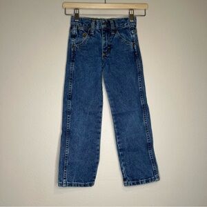 Wrangler‎ Boy Slim Medium Wash Blue Jeans Size 6